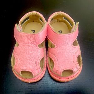 Baby Pink Stride Ride baby shoes sandals size 6xw